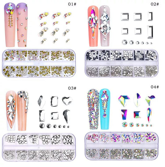 Tu Cereza 🍒 Shaped Crystal Flat Back 1-28 – Nail Art